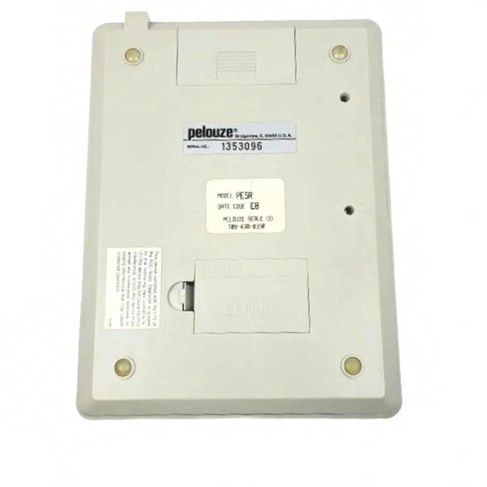 Pelouze‎ PE5R Digital Postal Scale Rate Calculating 5lb Capacity White Shipping